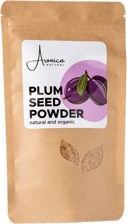 Protein flour kernel of plum bone